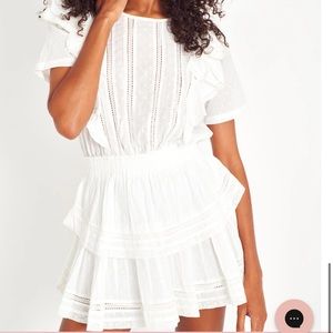LOVE SHACK FANCY Natasha Mini Dress